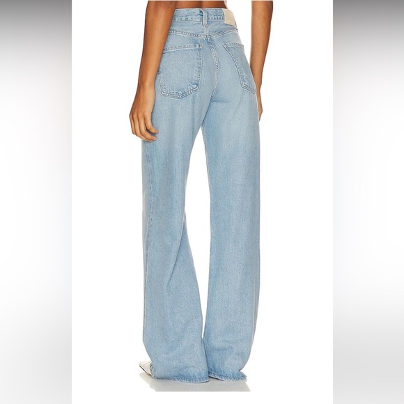 Citizens Of Humanity Light Wash Paloma Baggy with distressed hem 26 - Picture 2 of 8